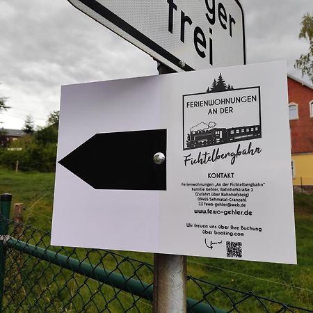 Ferienwohnungen An Der Fichtelbergbahn Cranzahl Exterior foto